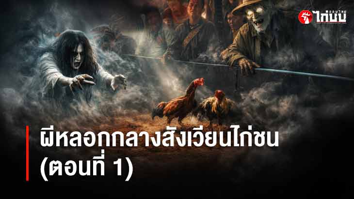 ผีหลอกกลางสังเวียนไก่ชน (ตอนที่ 1)		
			         